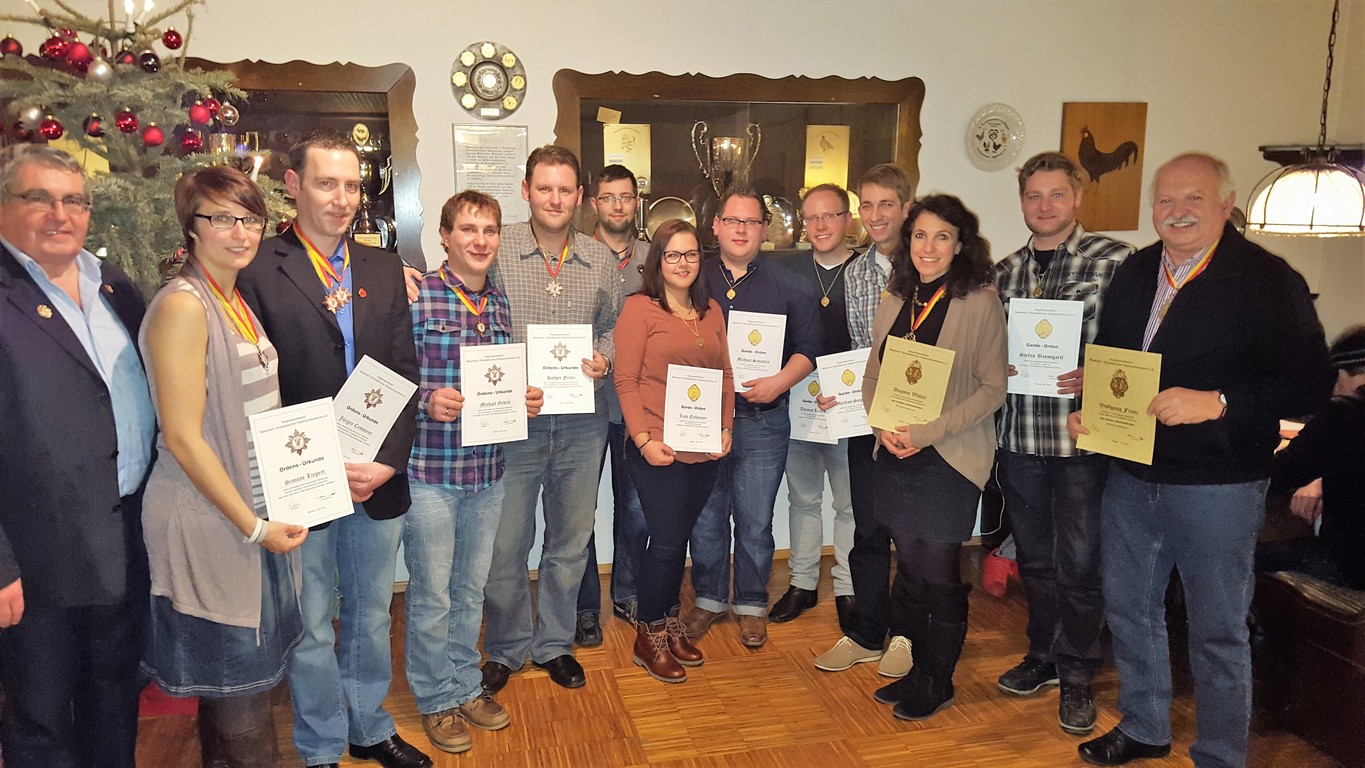 Verleihung der BSF-Orden für 2016